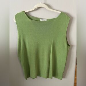 perfect fall Green tank top